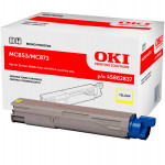 Toner oki [45862837] yellow oryginalny