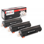 Toner hp 35A [cb435a] czarny 3 pack drekker