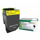 Toner Lexmark [71B20Y0] yellow oryginalny