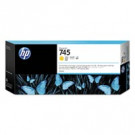 Tusz HP 745 [F9K02A] 300ml yellow oryginalny