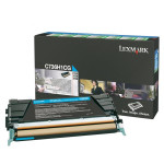 Toner Lexmark [C736H1CG] cyan oryginalny