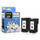 Tusz hp 339 [C9504EE] czarny 2 pack 56ml drekker