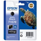 Tusz epson [T1578] matte czarny oryginalny