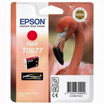 Tusz Epson [T0877] red oryginalny