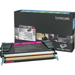 Toner lexmark [C734A1MG] magenta oryginalny