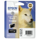 Tusz Epson [T0969] light czarny oryginalny