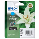 Tusz Epson [T0592] cyan oryginalny