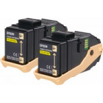 Toner epson [S050606] 2 pack yellow oryginalny