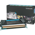 Toner lexmark [C734A1CG] cyan oryginalny