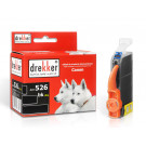 Tusz canon [CLI-526BK] czarny chip 12ml drekker