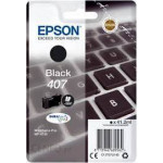 Tusz Epson 407 [C13T07U140] black oryginalny