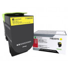 Toner Lexmark [71B0040] yellow oryginalny