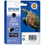 Tusz epson [T1578] matte czarny oryginalny