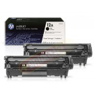 Toner hp 12A [Q2612AD] 2 pack czarny oryginalny