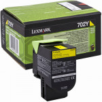 Toner lexmark [70C20Y0] yellow oryginalny