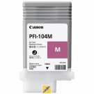 Tusz canon [PFI104M] magenta oryginalny