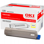 Toner oki [44643001] yellow oryginalny