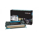 Toner lexmark [X746A1CG] cyan oryginalny