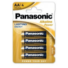 4 x Bateria alkaliczna Panasonic Power LR6/AA (blister)