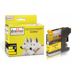 Tusz brother [LC225XLY] yellow 15ml drekker